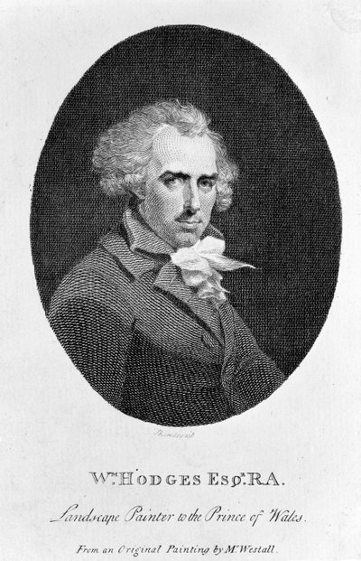 William Hodges RA, inciso da Fitzgerald Thornthwaite, pubblicato in 