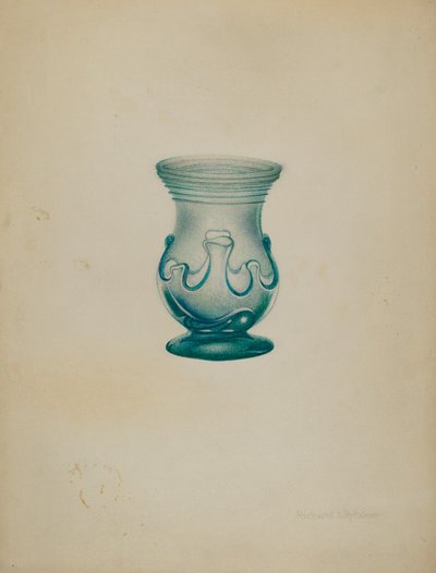 Vaso di vetro da Richard Whitaker