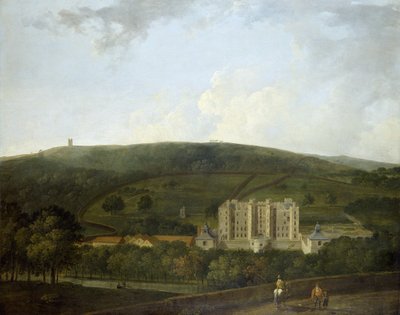 Una vista di Chatsworth elisabettiana da Richard Wilson