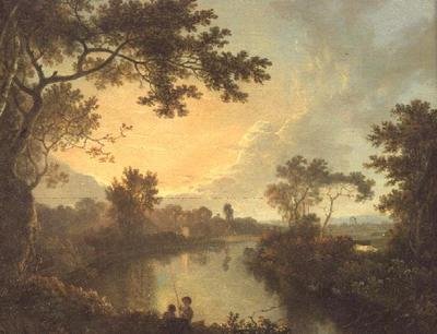 Una vista del fiume Dee vicino a Eaton Hall da Richard Wilson