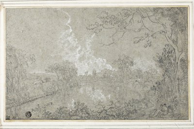 Sponde del fiume Dee vicino a Eaton Hall, Cheshire, c.1759 da Richard Wilson