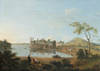 Castello di Caernarvon, c.1744 da Richard Wilson