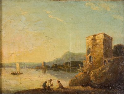 Scena costiera vicino a Napoli da Richard Wilson