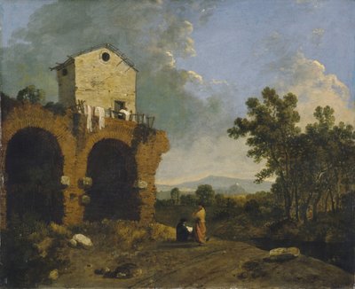 Villa Adriana, vicino a Tivoli da Richard Wilson