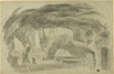 Interno di una grotta da Richard Wilson