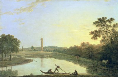 Giardini di Kew: La Pagoda e il Ponte da Richard Wilson