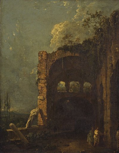 Villa di Mecenate, Tivoli, c.1765 da Richard Wilson