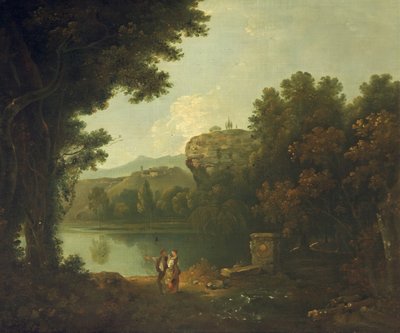 Sul Tevere vicino a Roma da Richard Wilson