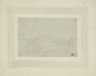 Rovine in un paese montuoso da Richard Wilson