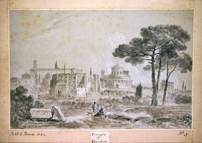 Tempio di Bacco da Richard Wilson
