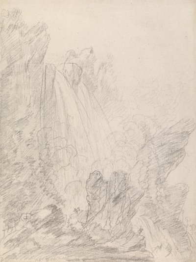 La cascata di Terni da Richard Wilson