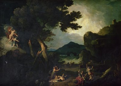 La distruzione dei figli di Niobe da Richard Wilson