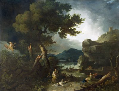 La distruzione dei figli di Niobe da Richard Wilson