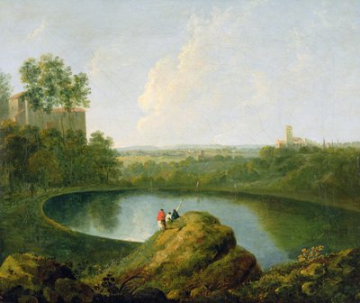 La testa del Lago di Nemi da Richard Wilson