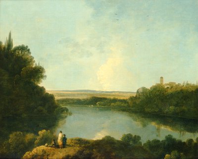 Il Lago di Nemi vicino a Roma, c.1760 da Richard Wilson