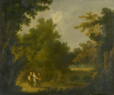 Il Giardino della Villa Madama, Roma, 1723-1782 da Richard Wilson
