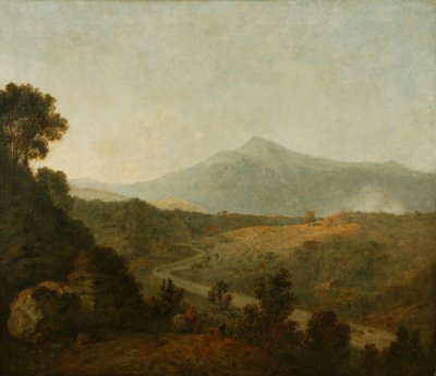 Valle del Mawddach con Cader Idris oltre da Richard Wilson
