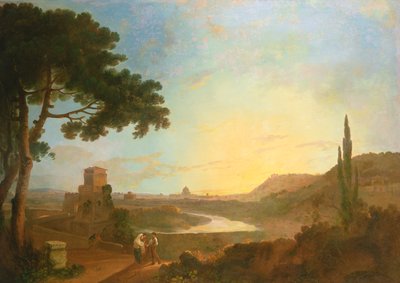 Vista del Tevere da Richard Wilson