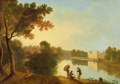 Wilton House da Sud-est, c.1758-60 da Richard Wilson
