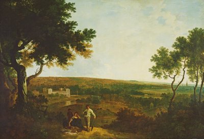 Wilton House dal sud da Richard Wilson