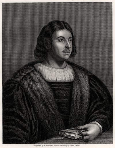Giovanni Boccaccio, autore e poeta italiano, XIX secolo da Richard Woodman
