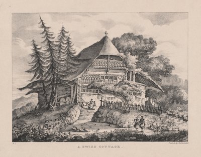 Un cottage svizzero da Richenda Cunningham