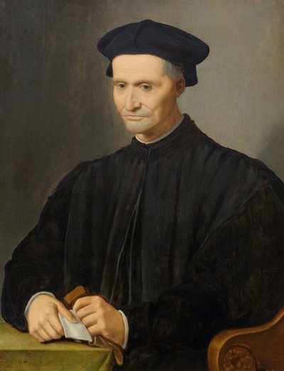 Ritratto di Agostino Dini da Ridolfo Ghirlandaio