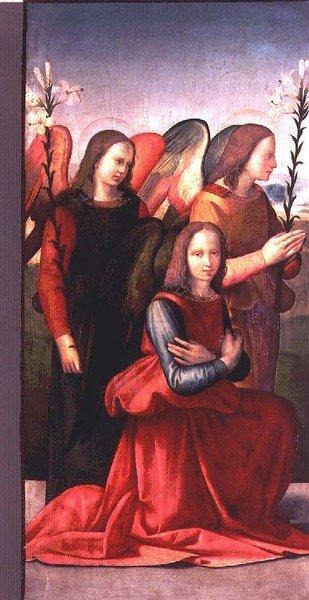 Tre angeli da Ridolfo Il  Ghirlandaio