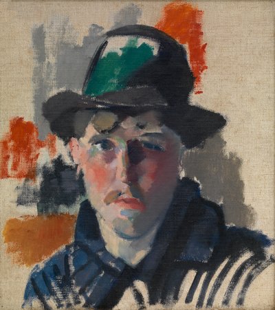 Autoritratto con Cappello Verde da Rik Wouters