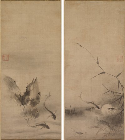 Pesce e roccia; Pesce e alghe da Rinkyo