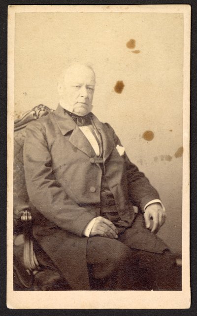 Ritratto di uomo non identificato, circa 1860s da Rintgul and Rockwood