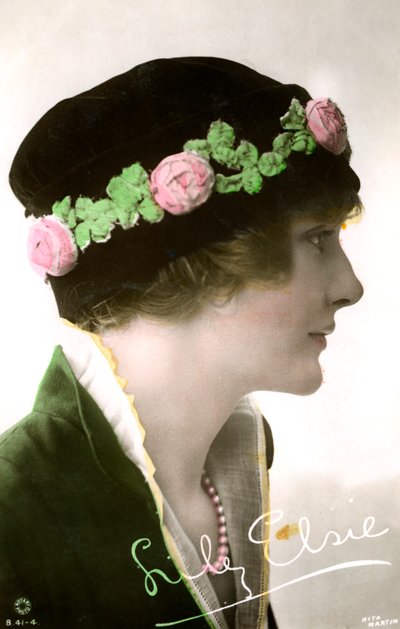 Lily Elsie, attrice inglese, inizio XX secolo da Rita Martin