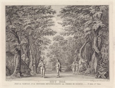 La morte di Johan e Garcias: Quattro uomini nel bosco da Robbert Muys