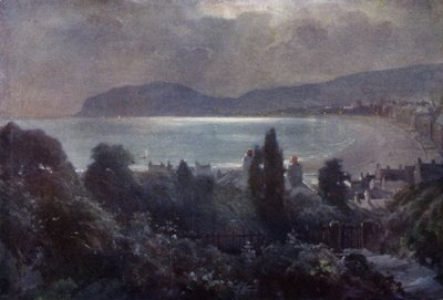 Un Notturno, Baia di Llandudno da Robert (after) Fowler