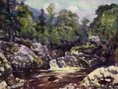 Nella valle di Lledr da Robert (after) Fowler