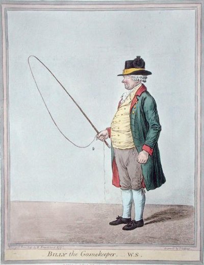 Billy il guardiacaccia, inciso da James Gillray (1756-1815) pubblicato da Hannah Humphrey nel 1810 da Robert (after) Frankland