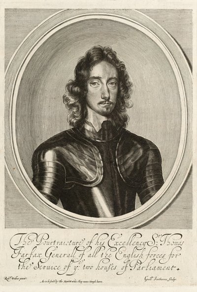 Sir Thomas Fairfax, c.1645 da Robert (after) Walker