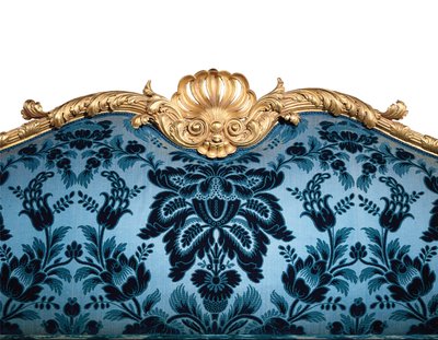 Un divano dorato di Giorgio III da Robert Adam