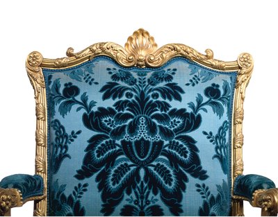 Una Coppia di Poltrone Dorate George III da Robert Adam