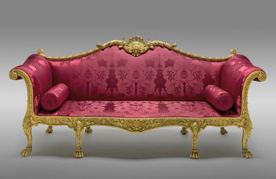 Il divano Dundas, commissionato nel 1764, realizzato nel 1765 da Robert Adam