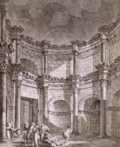 Il Tempio di Giove da Robert Adam