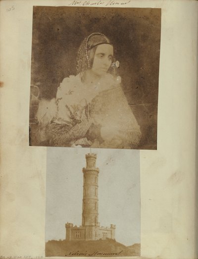 Monumento a Nelson, Calton Hill, Edimburgo da Robert Adamson