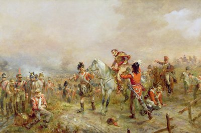 Campo di Waterloo da Robert Alexander Hillingford