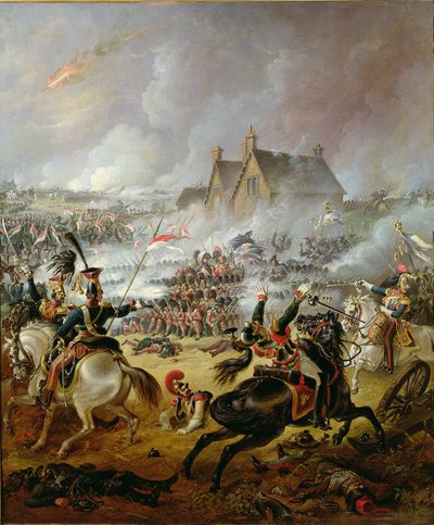 La battaglia di Waterloo da Robert Alexander Hillingford