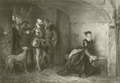 La principessa Elisabetta nella Torre da Robert Alexander Hillingford