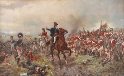 Wellington a Waterloo da Robert Alexander Hillingford
