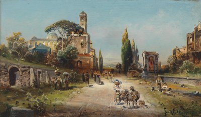 Robert Alott Via Appia 1905 da Robert Alott
