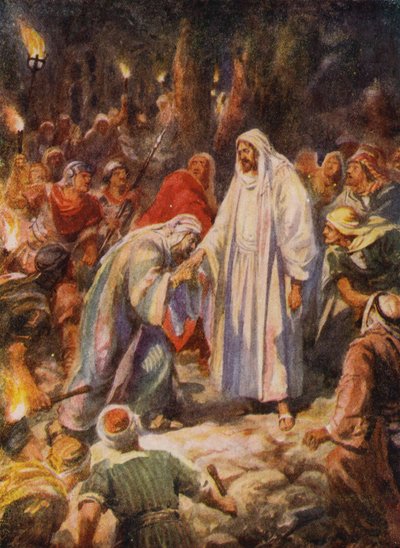 Gesù Cristo tradito da Giuda da Robert Ambrose (after) Dudley