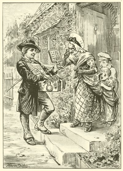 Il venditore ambulante da Robert Ambrose (after) Dudley