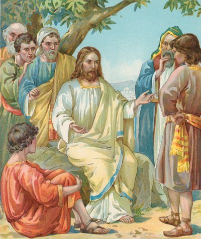 Cristo e i suoi discepoli da Robert Ambrose Dudley